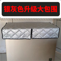 Refrigerator Quilt Cover Fridge With Hood Freezer Insulation Cover Cloth Waterproof Sunscreen Power Saving Ice Chest Freezer Insulation