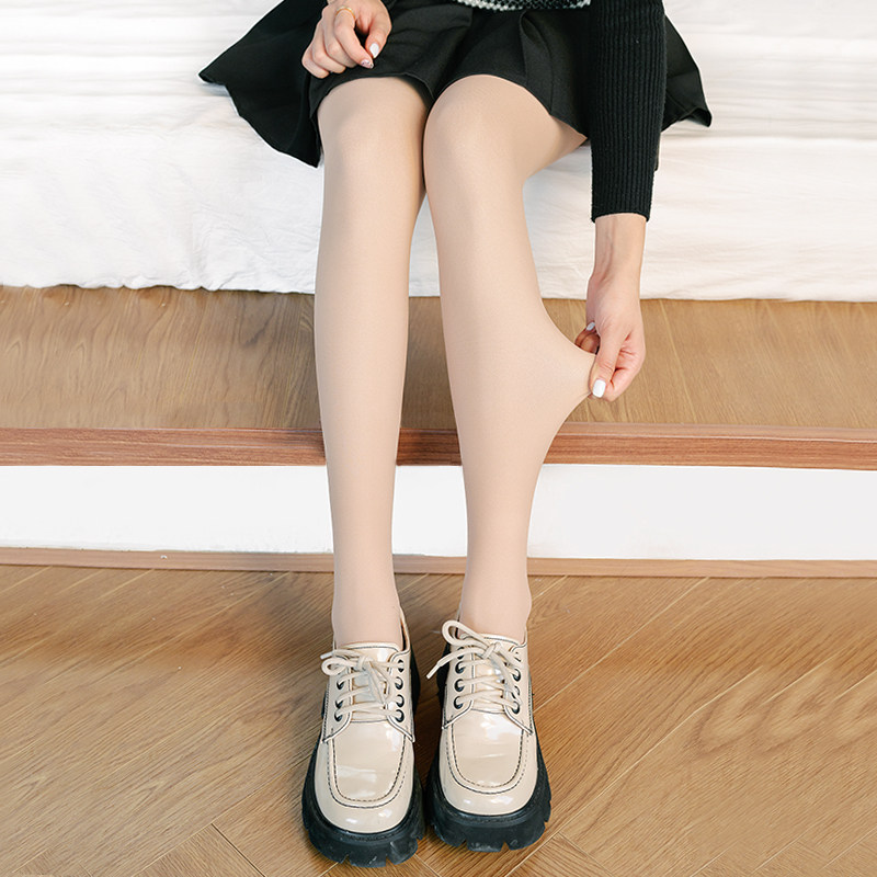 觅橘经典光腿裸腿神器加绒加厚肉色 觅橘连裤袜/打底袜