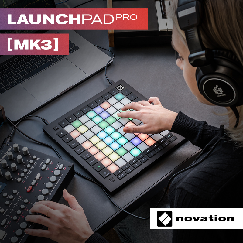 NOVATION诺维逊Launchpad Pro MK3 电子音乐键盘入门电音板打击垫 - 图0