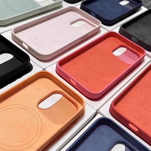 华强北【顶配版本】正品手机壳适用于苹果15promax液态硅胶iphone14plus全包磁吸充电magsafe动画官网同款pro - 图2