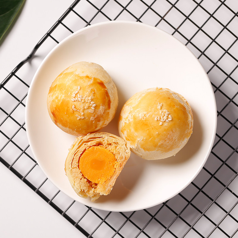 荷家 蛋黄酥 原味手工糕点网红零食下午茶甜品女生点心办公室早餐,淘宝优惠券,粉丝福利购,淘宝优惠卷