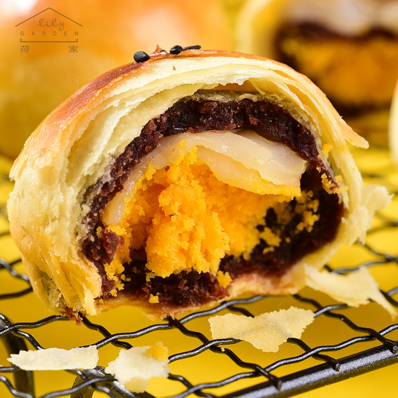 荷家 蛋黄酥 原味手工糕点网红零食下午茶甜品女生点心办公室早餐,淘宝优惠券,粉丝福利购,淘宝优惠卷