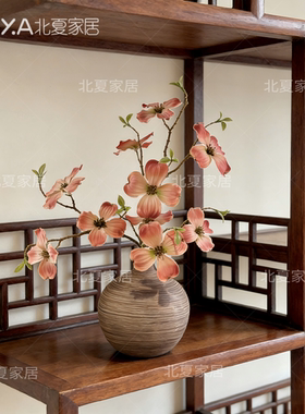 多花梾木仿真花假花客玄关客厅装饰花摆件仿生花家居仿真装饰假花