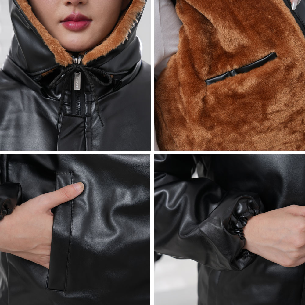 加绒加厚皮棉衣女士秋冬季骑行外卖防风宽松皮衣工作服男PU皮外套,淘宝优惠券,粉丝福利购,淘宝优惠卷