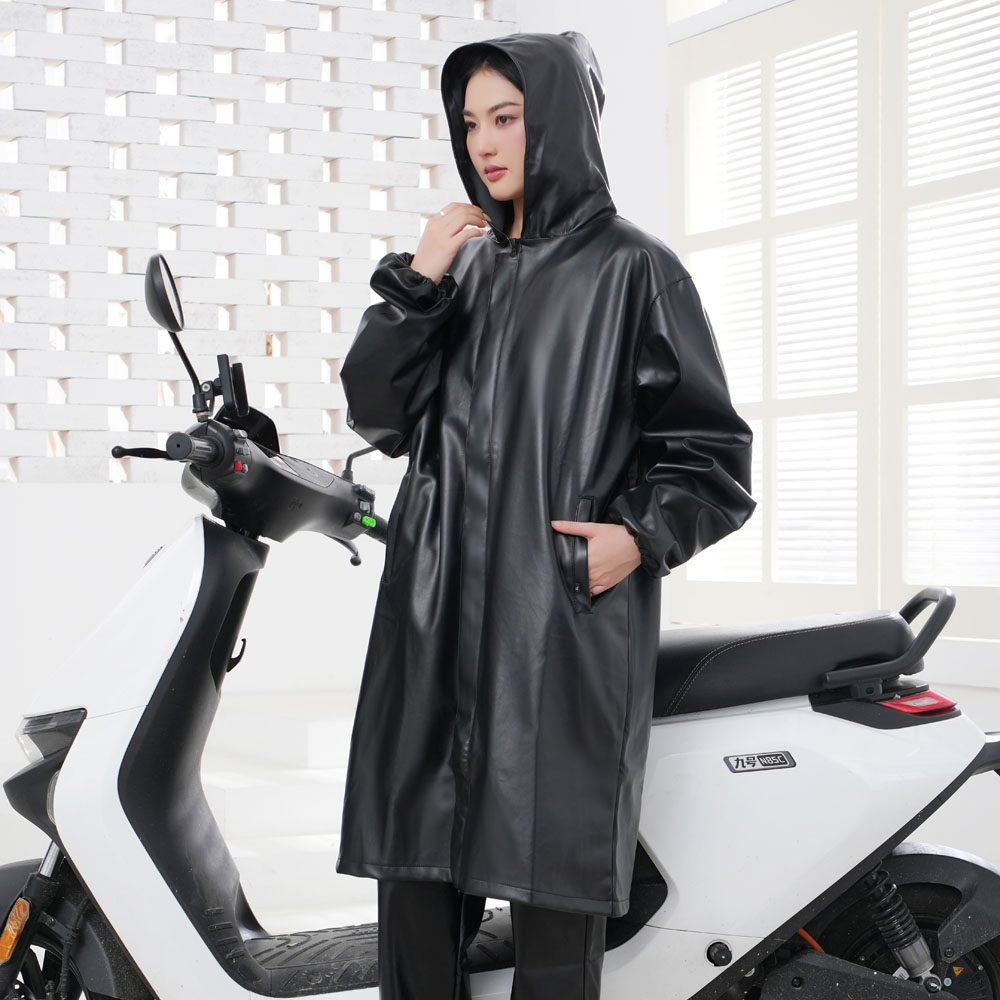 长款皮衣工作服女式春秋皮套装皮裤男防水防油养殖保洁劳保皮外套,淘宝优惠券,粉丝福利购,淘宝优惠卷