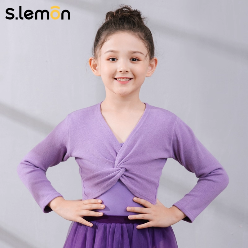 冬季儿童舞蹈服女坎肩外套毛衣针织长袖上衣罩衫女童芭蕾舞练功服,淘宝优惠券,粉丝福利购,淘宝优惠卷