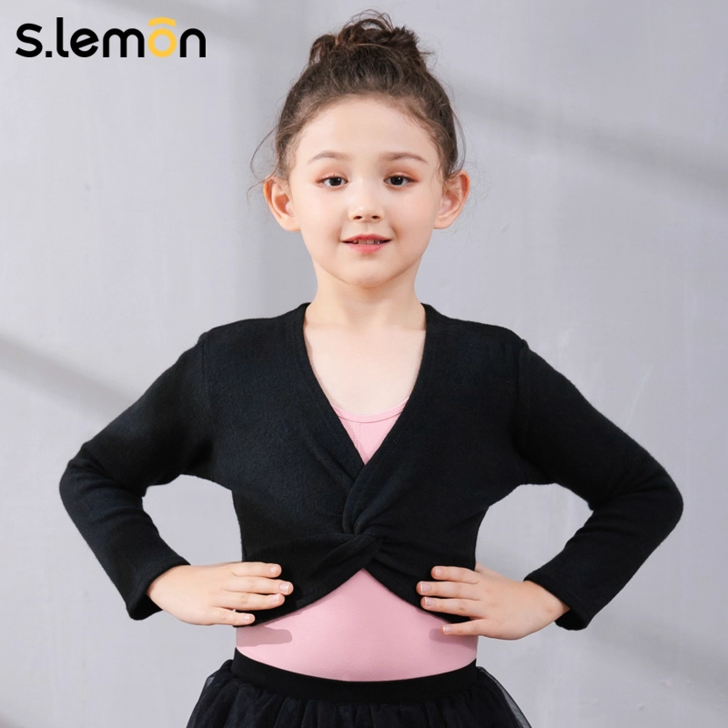 冬季儿童舞蹈服女坎肩外套毛衣针织长袖上衣罩衫女童芭蕾舞练功服,淘宝优惠券,粉丝福利购,淘宝优惠卷