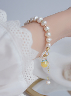 法式复古天然淡水真珍