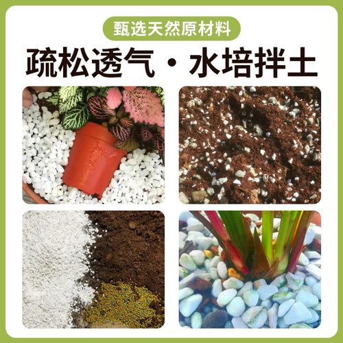 珍珠岩无尘大颗粒蛭石扦插养花用多肉育苗兰花专用植料营养土园艺 - 图2