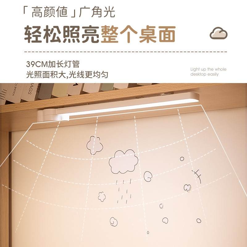 挂灯宿舍床上用床头灯卧室挂墙抬头灯房间装墙上的吸附阅读USB灯 - 图1