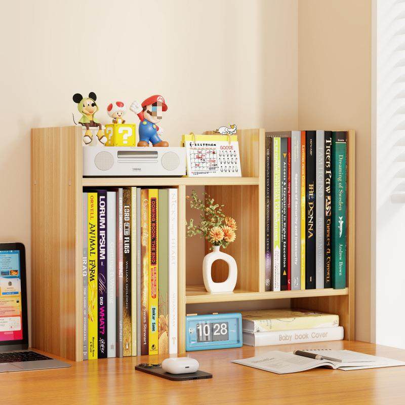 拉车套罩书架桌面置物架简易儿童组合书桌上收纳架用宿舍书柜简约,淘宝优惠券,粉丝福利购,淘宝优惠卷