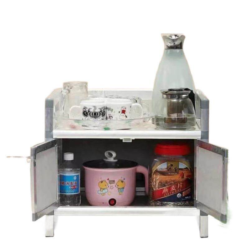 拉车套罩不生锈铝合金碗柜家用简易灶台柜储物柜置物柜收纳柜厨房,淘宝优惠券,粉丝福利购,淘宝优惠卷