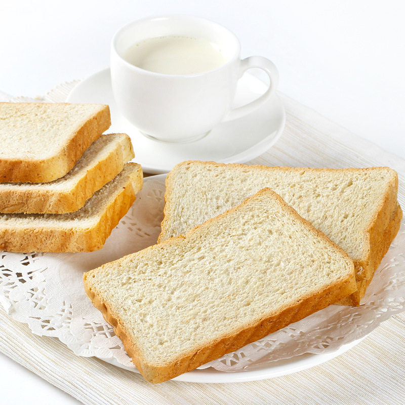 怡力全麦吐司切片面包低脂卡热量 泰康食品西式糕点