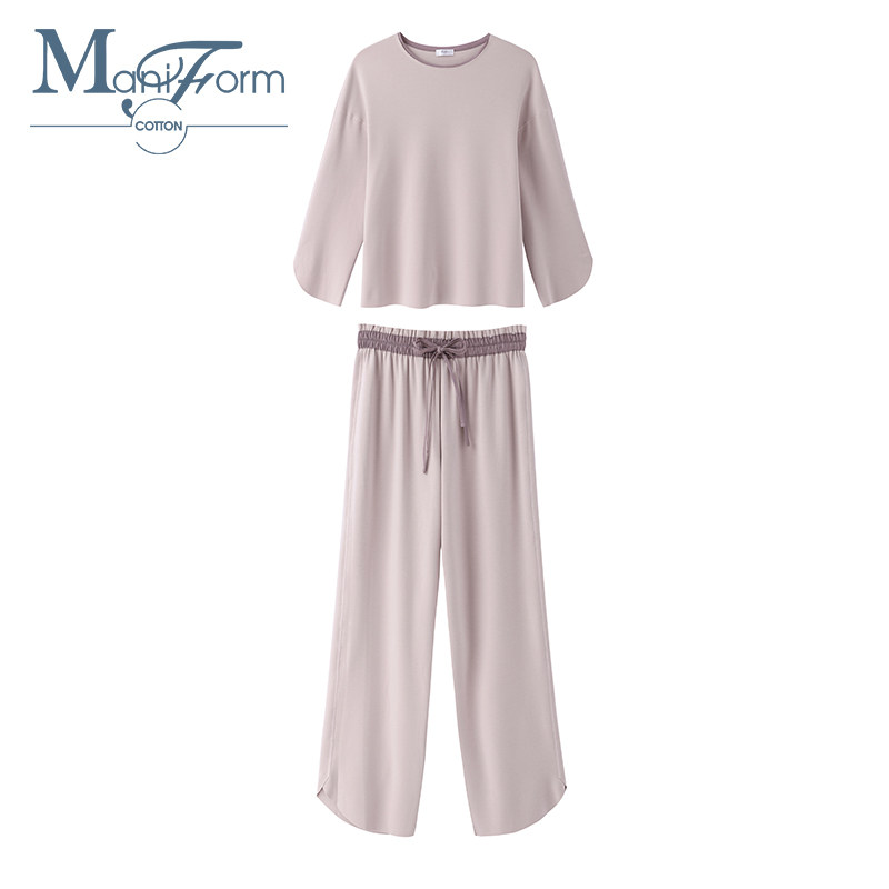 曼妮芬棉质生活零感舒适居家家居服 曼妮芬棉质生活睡衣/家居服套装