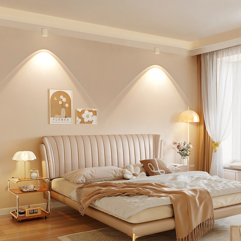 彩虹小山丘射灯明装可调角度家用客厅背景墙洗墙灯cob防眩双眼皮,淘宝优惠券,粉丝福利购,淘宝优惠卷