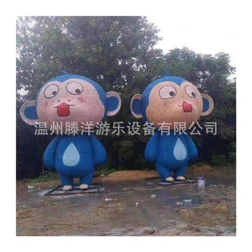 工艺大型卡通人物农耕稻草人公园户外景观抗老化稻草人雕塑摆件 - 图3