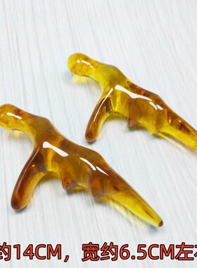 蜜蜡点穴棒器 穴位按摩棒器 脚底足底按摩棒器 经络按摩棒 机器人
