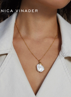 珍珠吊坠MonicaVinader