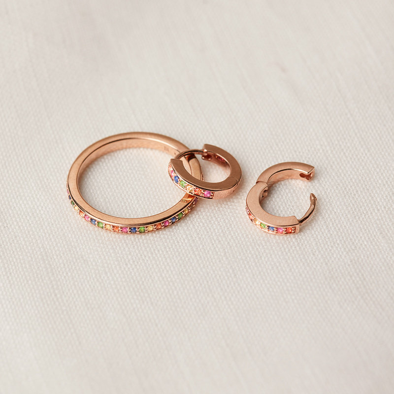 monica vinader莫妮卡迷你彩色耳环 monicavinader耳环