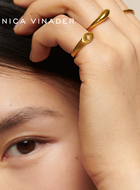 指路星图章戒指MonicaVinader