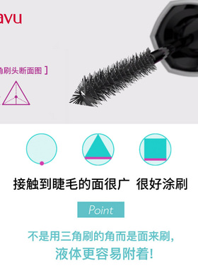 【效期至27年3月】黛佳碧睫毛膏女细刷头防水不晕染不脱妆小头刷