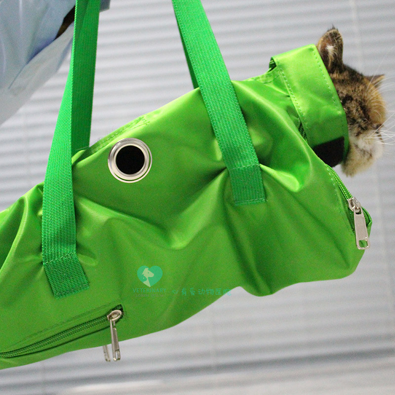 保定包猫用吊床猫咪剪指甲打针防抓防咬洗澡神器束缚洗猫袋固定包 - 图0