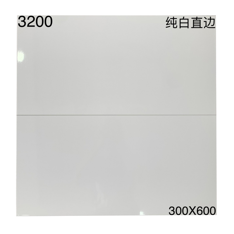 简约现代卫生间灰色瓷砖爵士白墙砖300x600厨房釉面砖阳台内墙砖 - 图3