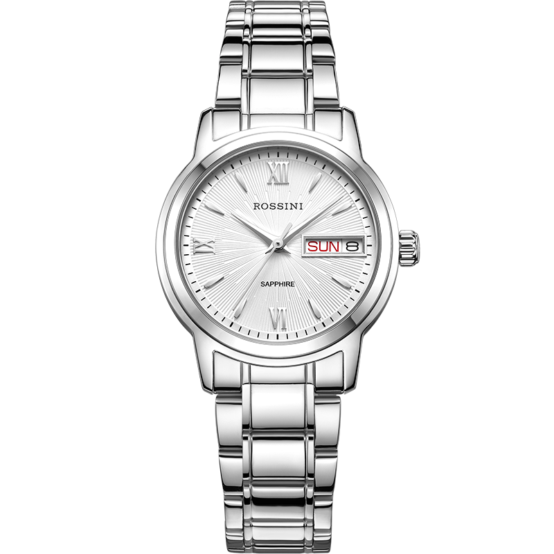 【专柜特价】罗西尼手表女石英表时尚防水钢带潮流手表礼品5724