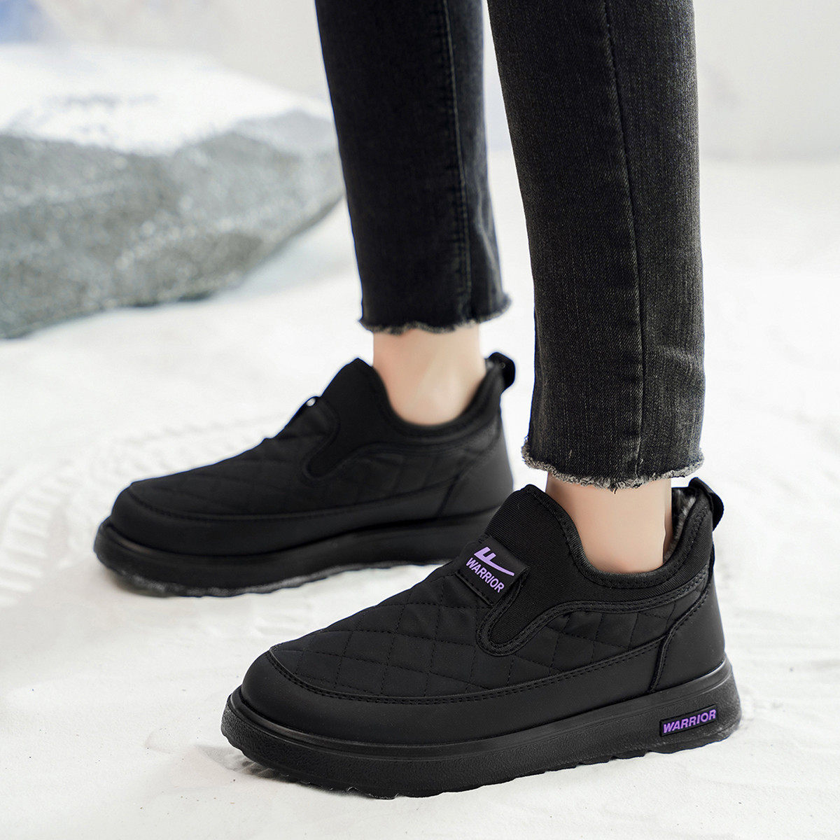 回力女鞋保暖棉鞋冬季新款软底加绒加厚休闲鞋舒适妈妈鞋女鞋,淘宝优惠券,粉丝福利购,淘宝优惠卷