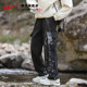 Pull back functional workwear jacket outdoor workwear plaid pattern