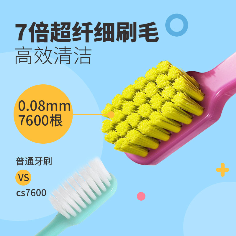 瑞士curaprox科瑞宝士小头超细牙刷 jarvis佳沃思牙刷/口腔清洁工具