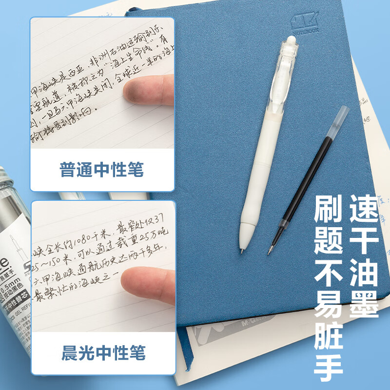 Morning Light 0.5mm black press neutral ST refill