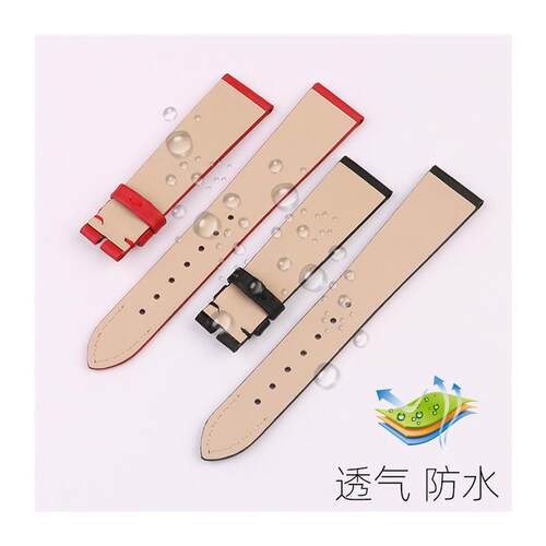 代用原款百达翡丽计j时/古典7120R-001手表带绢丝鳄鱼皮女表链17m - 图3