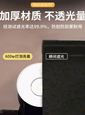 全遮光玻璃贴纸家用窗户玻璃防晒隔热膜防窥防走光浴室卫生间门贴