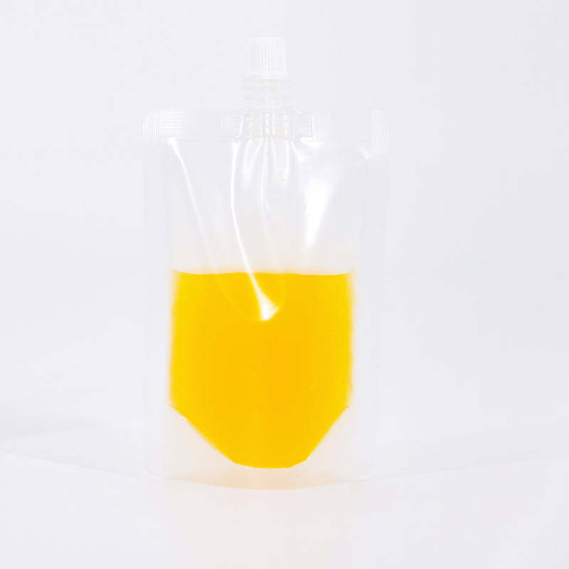 蛋挞液分装袋豆浆奶茶一次性透明液体密封自立吸嘴袋食品级中药袋-图3
