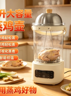 9升养生蒸鸡壶多功能大容量炖煮