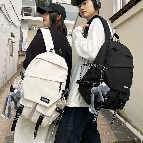 Вместительный и большой трендовый ранец, брендовый рюкзак, для средней школы