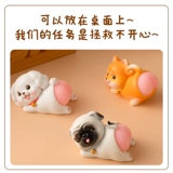 Милая настольная кукла, антистресс, подарок на день рождения