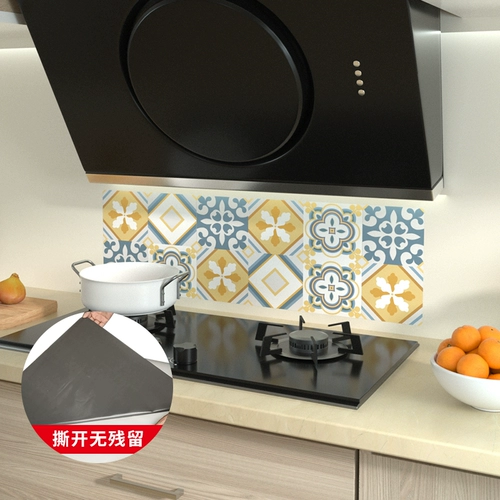 Ретро водонепроницаемая водостойкая наклейка, самоклеющаяся термостойкая безвредная плита на стену