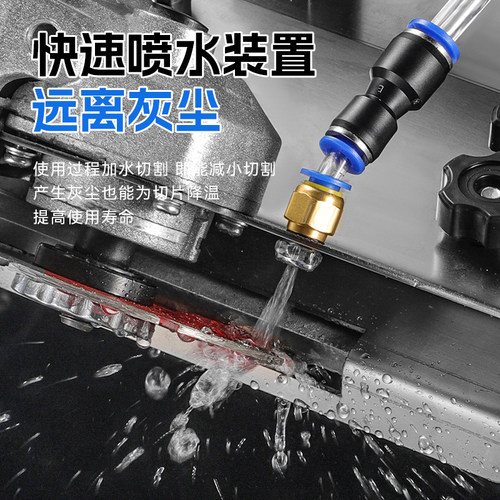 角磨机倒角神器45度新款 100型手磨机通用高精度海棠角瓷砖切角器 - 图1