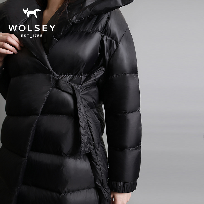 【反季清仓】Wolsey时尚长款运动绒服