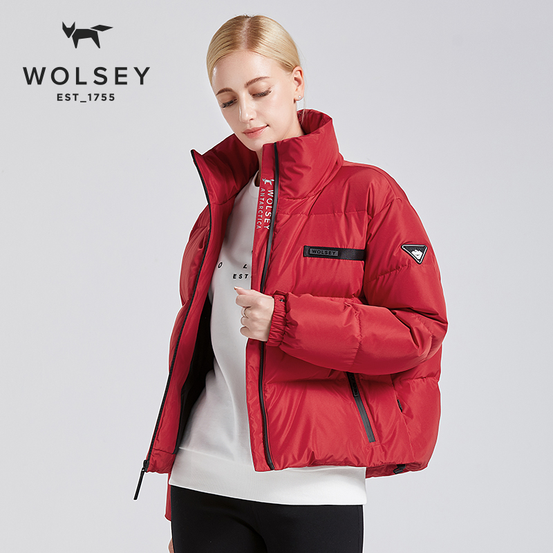 【反季清仓】羽绒服女短款鹅绒服面包服