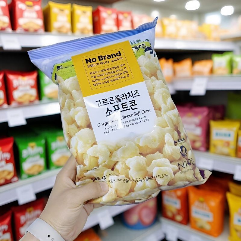 韩国NoBrand芝士玉米卷诺倍得冈古佐拉玉米条巧克力味爆米花零食 - 图1