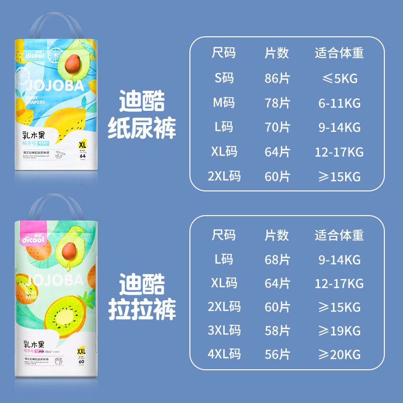 迪酷乳木果纸尿裤超薄透气干爽拉拉裤医护级初新生婴儿尿不湿正品,淘宝优惠券,粉丝福利购,淘宝优惠卷