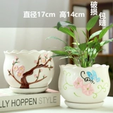 Керамический большой цветочный горшок, прямые продажи с завода