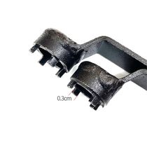 New Thickened Plate Hand Grit Wheel Turbine Adjustment Wrench Accessories Four Jaws Angle Mill Special Wrench Corner Mill Disassembly Wrench