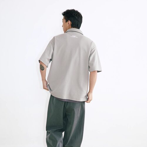 BCALM【双面速干Polo】珠地凉感吸湿排汗防晒3A抗菌免烫抗皱T恤 - 图2
