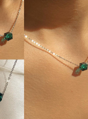 Lost Lady New Fashion Heart Shaped Flower Colored Zircon