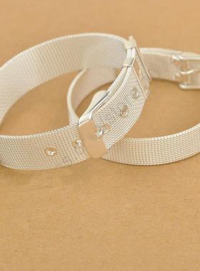 Fashionable Belt Design Pure 925 Sterling Silver Fine Jewel