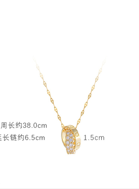 2023 316L Stainless Steel Korean Style Fashion Simple Neckla